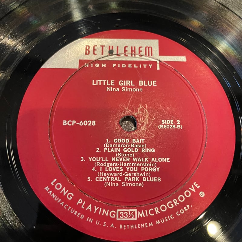 LP】Nina Simone / Little Girl Blue | RECORD HOU