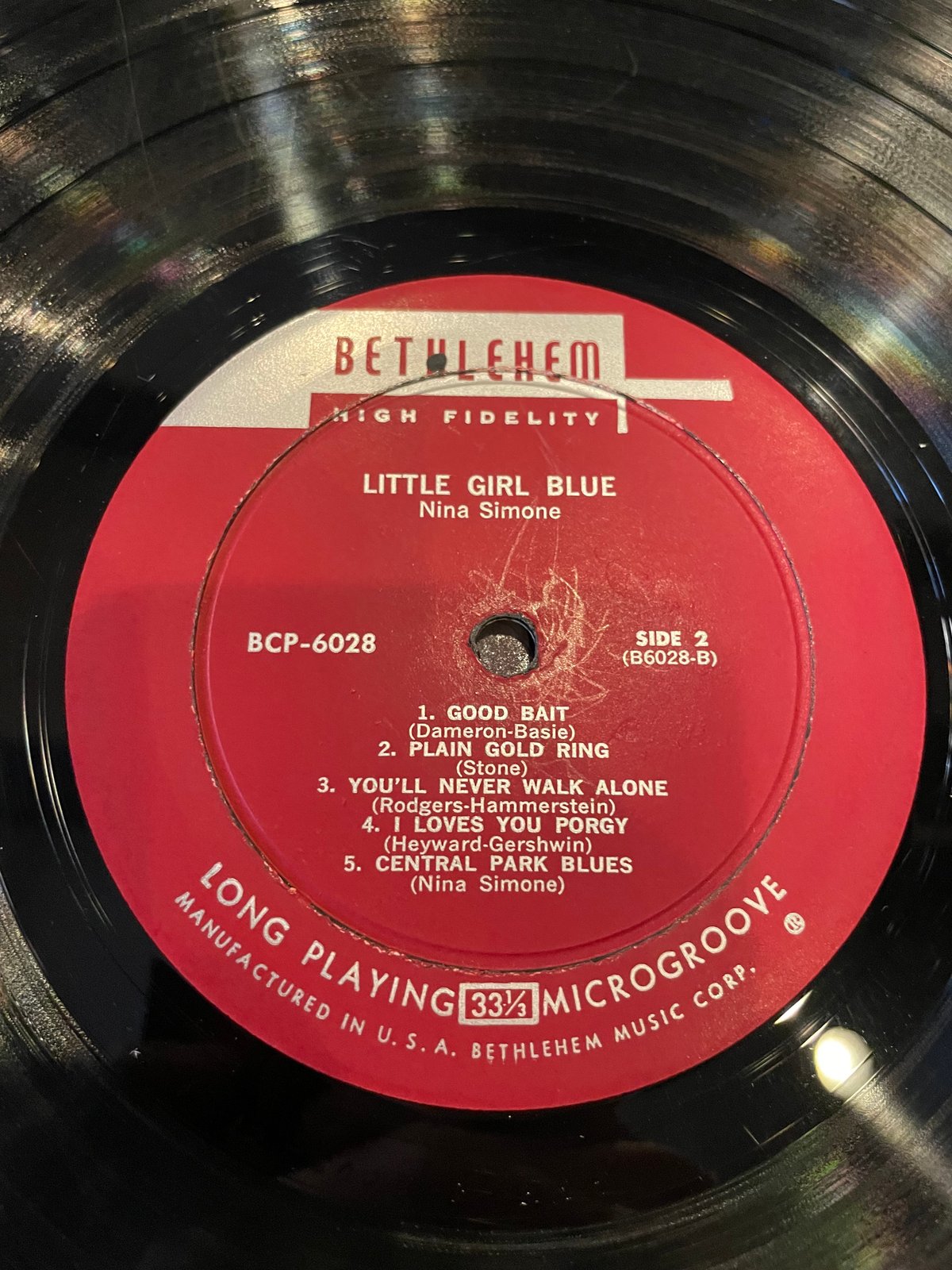 LP】Nina Simone / Little Girl Blue | RECORD HOU