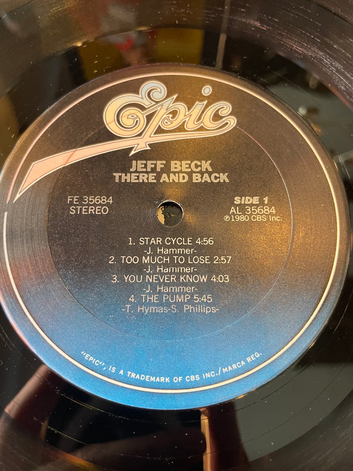 LP] JEFF BECK / THERE BACK | RECORD HOUSE WOOD
