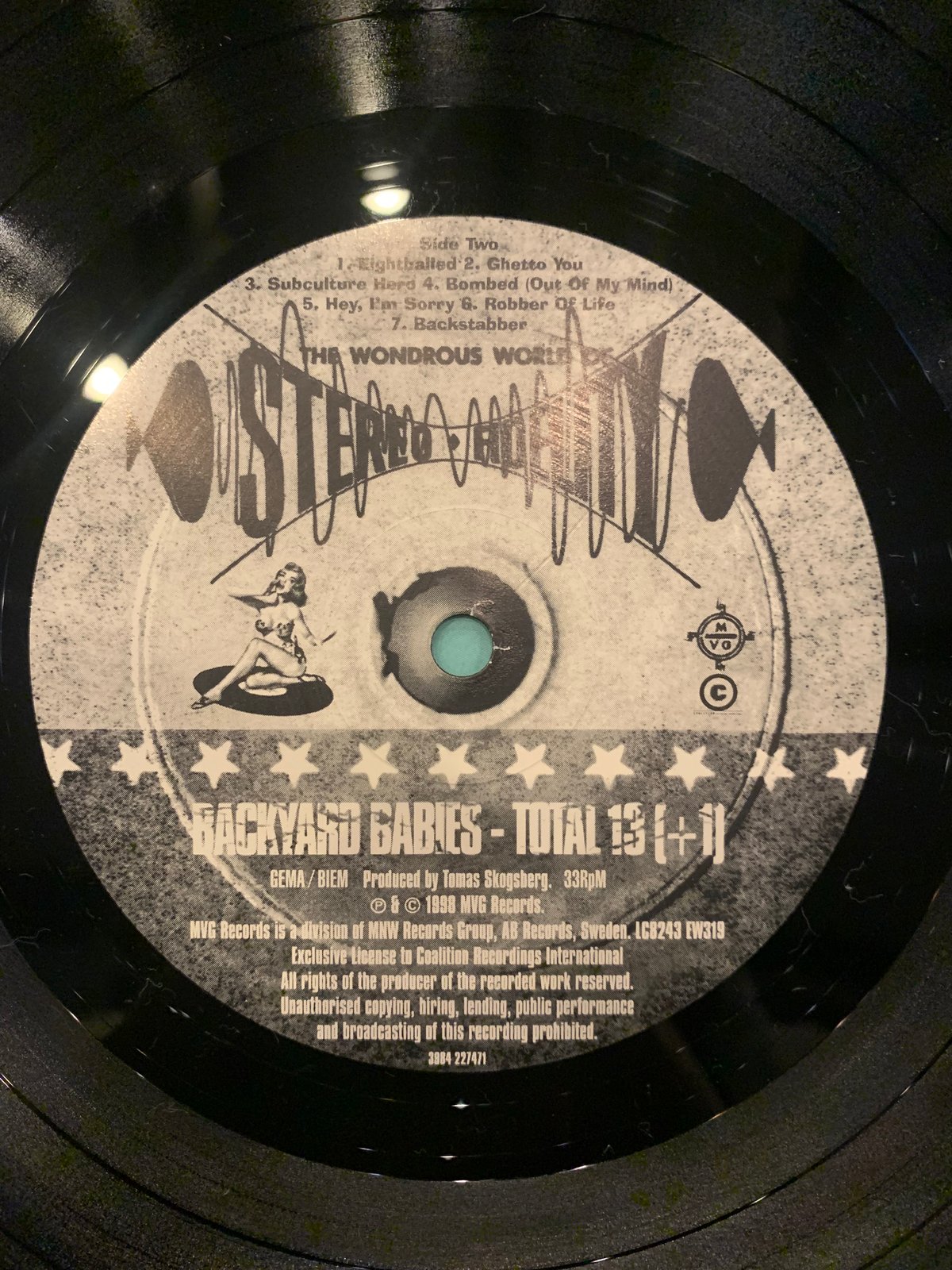 新品 限定盤 2LP EU盤 Total 13 バックヤード・ベイビーズ LP】Backyard Babies / Total 13 | RECORD HOUSE W