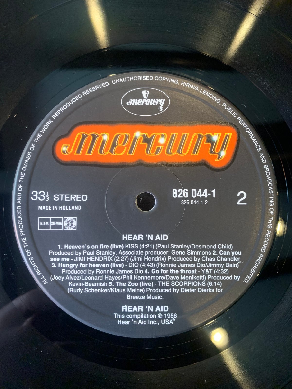 12inch】Hear'n Aid / Stars | RECORD HOUSE WOODS