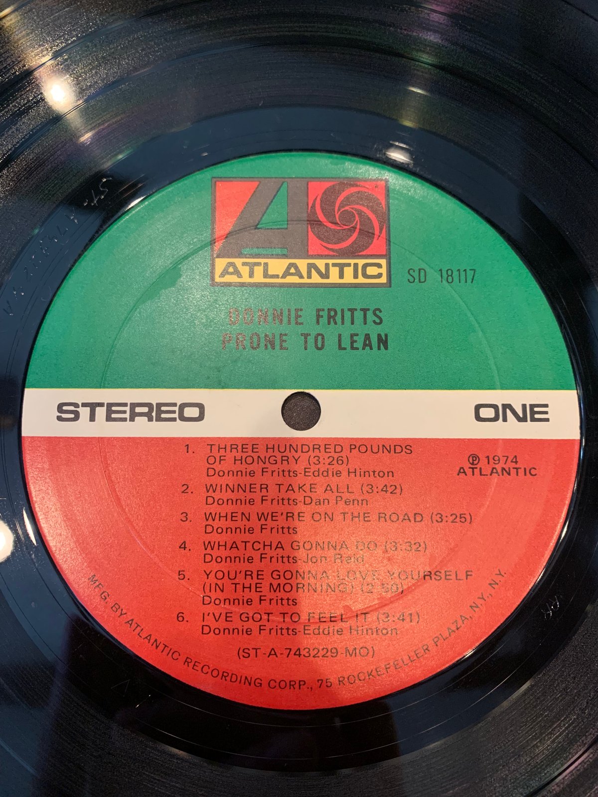 LP】DONNIE FRITTS / PRONE TO LEAN | RECORD HOUS