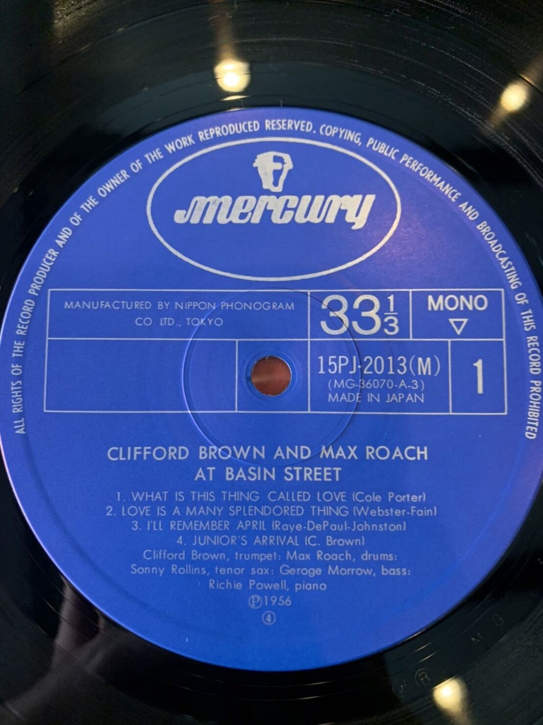 ジャズレコード　クリフォードブラウン／ベイズン・ストリート 51VT6oYHNPL._SY200_QL15_.jpg