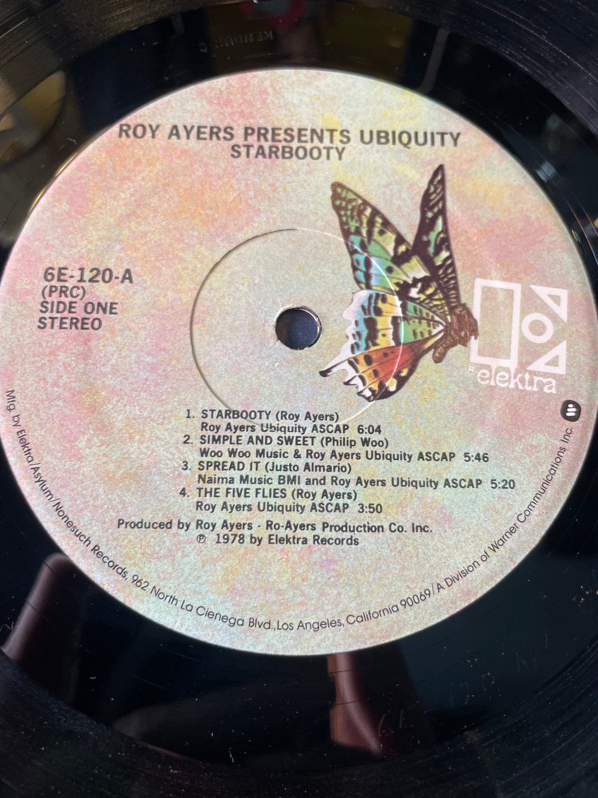 LP] ROY AYERS UBIQUITY / STARBOOTY | RECORD HO