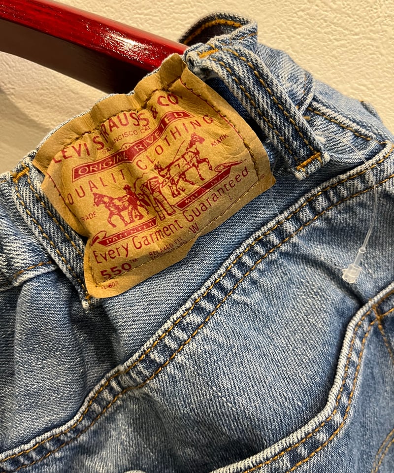USED】Levi550 リメイクデニム | EXCLUSIVE USED】Levi550 リメイクデニム | EXCLUSIVE