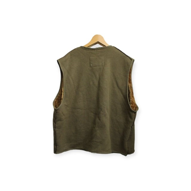 Sunny side up】REMAKE Barbour BOA LINNER VEST |