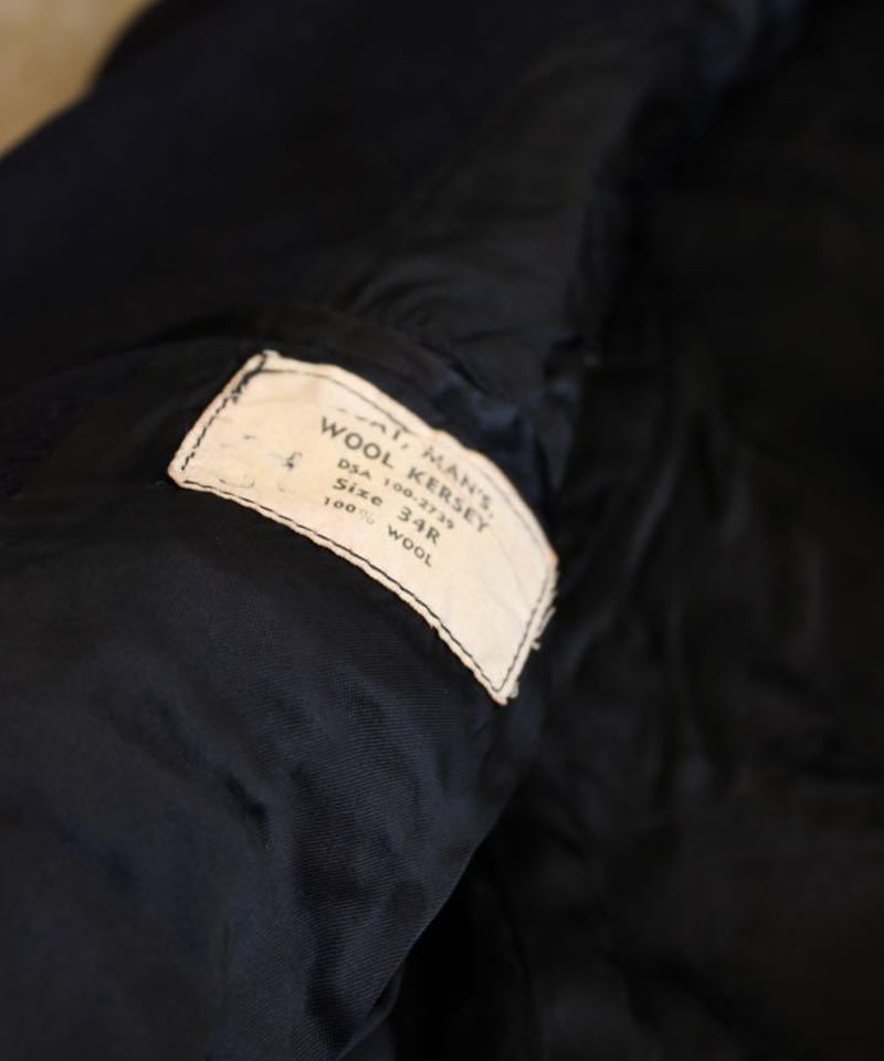 used】 60s ヴィンテージ アメリカ海軍 US NAVY ウールピーコート | EXC