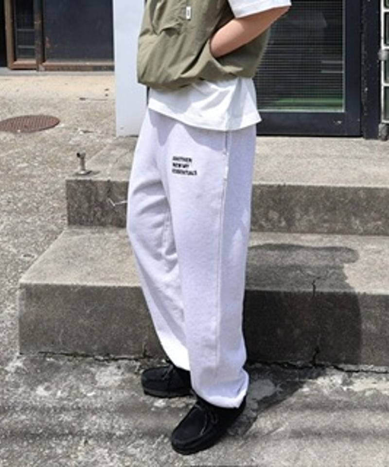 ensou. 骨刺繍スウェットパンツ M （ANME】ANMEロゴ刺繍入り裏毛 