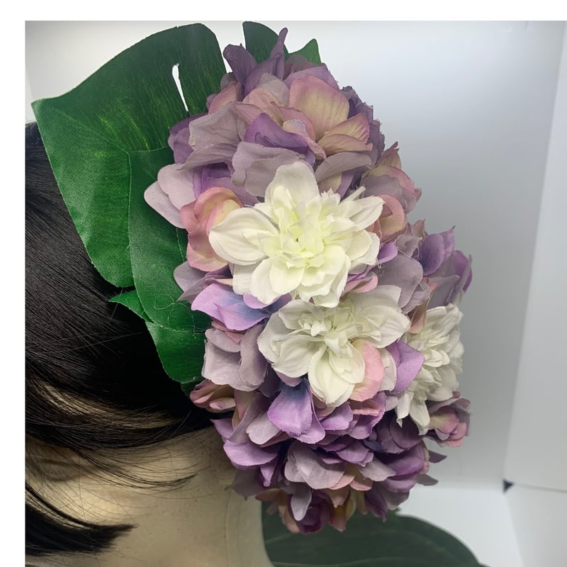 受注生産】アジサイ ヘアアクセサリー | nau wale no welina
