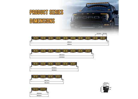 【AURORA】デュアルデイライトベクターバー  AURORA DUAL DRL VECTOR BAR