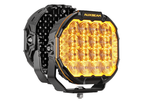 MASTER-T Series 7" Combo Beam Off-Road Lights with Dynamic Start-Up Amber Backlight  のコピー