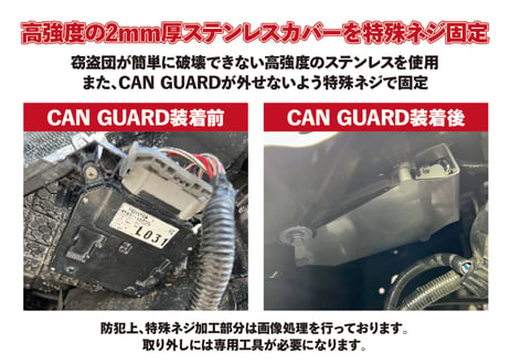 新型40系アルファード・ヴェルファイア40系専用【CAN GUARD】 -CANガード-　CANインベーダー盗難対策商品