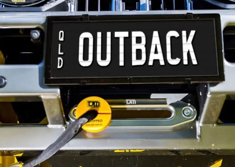 【プラド150後期】TJM Outback Bull Bar Black Steel（バーあり）