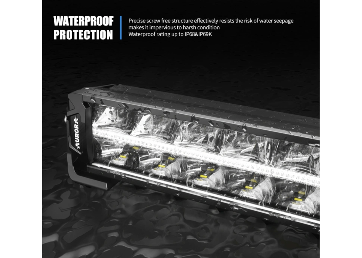 AURORA】デュアルデイライトバー DUAL DRL LIGHT BAR | CROSS