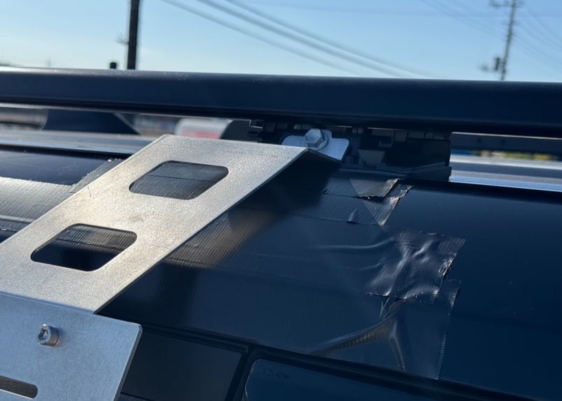 SR ヴェイズルーグ パーツ LC250】アルミ製ウィンドウラック（純正ルーフレール専用） | CROSS MEMBER