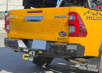 【ハイラックス】TJM リアアイアンバンパー　Rear protection bar