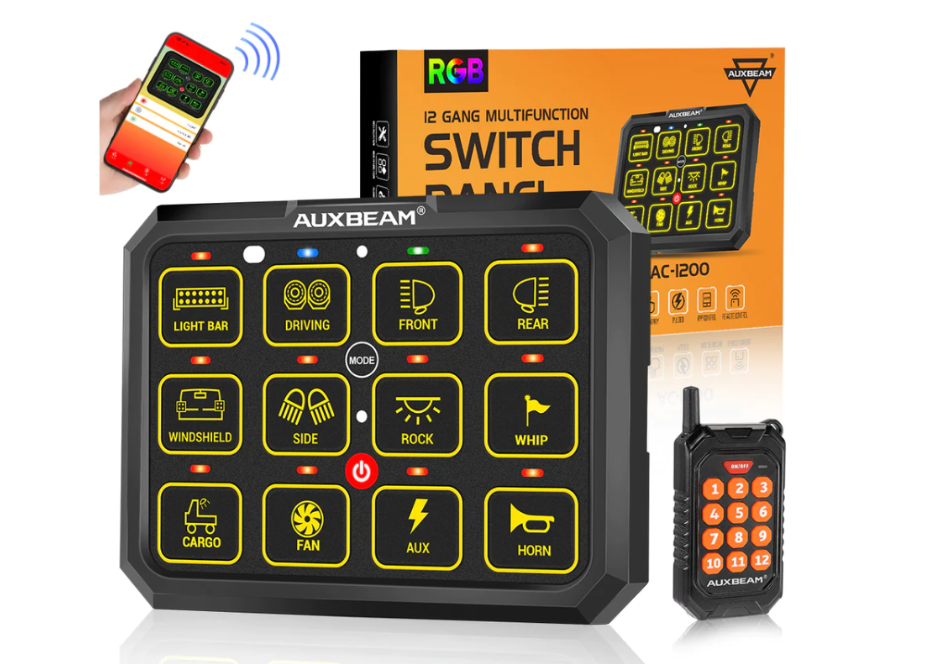 AUXBEAM 【接続機数12】AC-1200 ストロボ付き スマホ操作