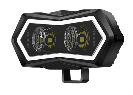 【AURORA】5インチデュアルデイライトベクターポッドライト　5”DUAL DRL VECTOR POD