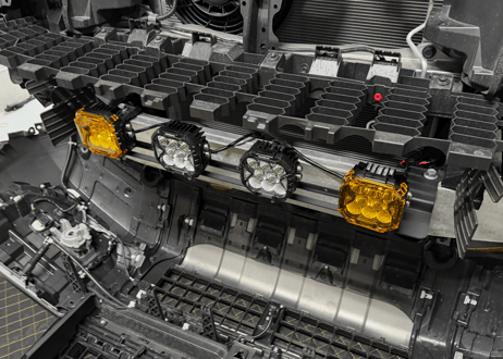 【LC250】ビルトインライトマウントステー