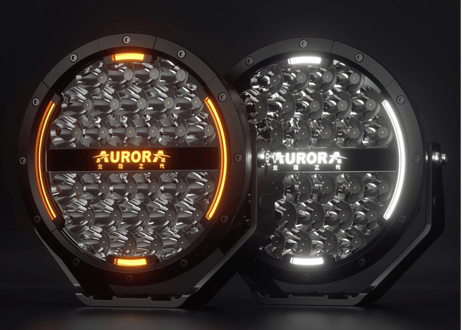 【AURORA】7インチ デュアルデイライト ハロ7  AURORA DUAL DRL HALO 7