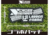 【コラボパッチ】CROSS MEMBER x  LADDER FRAME  車 ワッペン