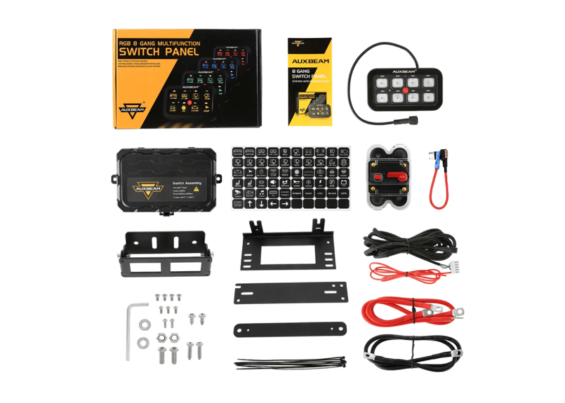 AUXBEAM 【接続機数8】AR-800 ストロボ付き スマホ操作 スイッチ