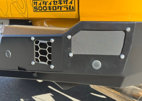 【ハイラックス】TJM リアアイアンバンパー　Rear protection bar