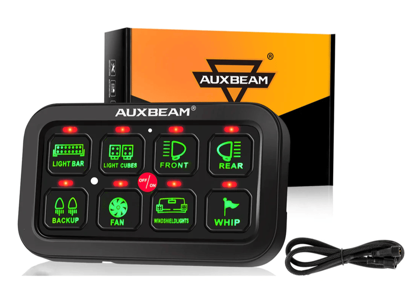 AUXBEAM 【接続機数8】 BA-80 スイッチパネル | CROSS MEMBER AUXBEAM 【接続機数8】 BA-80 スイッチパネル | CROSS MEMBER