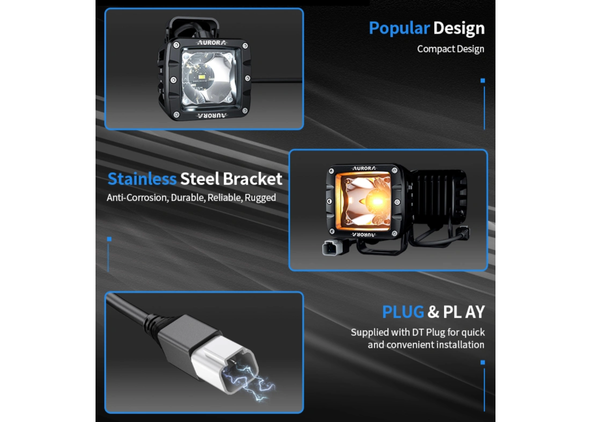 Aurora様確認用ページ AURORA】3インチ バイカラーLEDライト | CROSS MEMBER