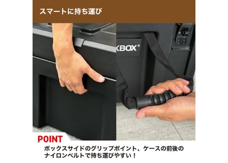 RIXBOX RUGGED CASE 116L リックスボックス ラギットケース 116リットル 選べる4色