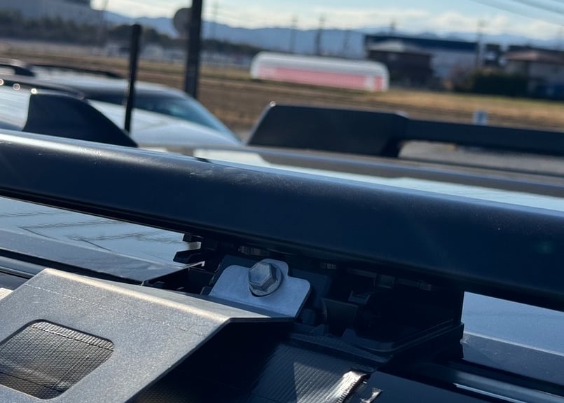 LC250】アルミ製ウィンドウラック（純正ルーフレール専用） | CROSS MEMBER