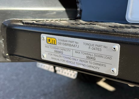 【ハイラックス】TJM リアアイアンバンパー　Rear protection bar