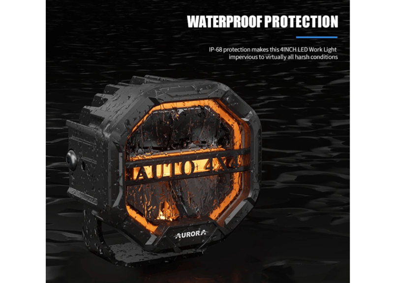 AURORA】4インチ8連バイカラーポッドバー | CROSS MEMBER