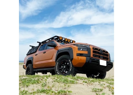 【新型トライトン】　GSR用　ライノラック　ルーフラックキット　1500mm x 1240mm