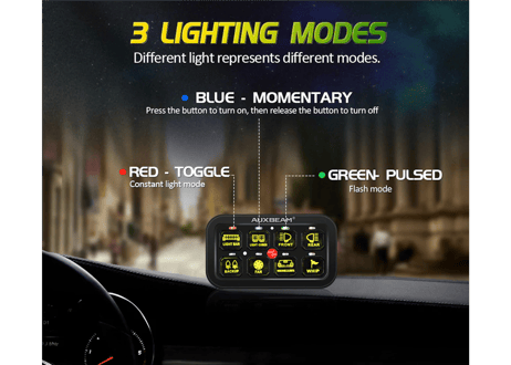 AUXBEAM 【接続機数8】AR-800 ストロボ付き　スマホ操作　スイッチパネル