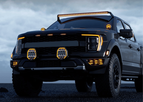 【AURORA】デュアルデイライトスリムバー　DUAL DRL SLIM LIGHT BAR