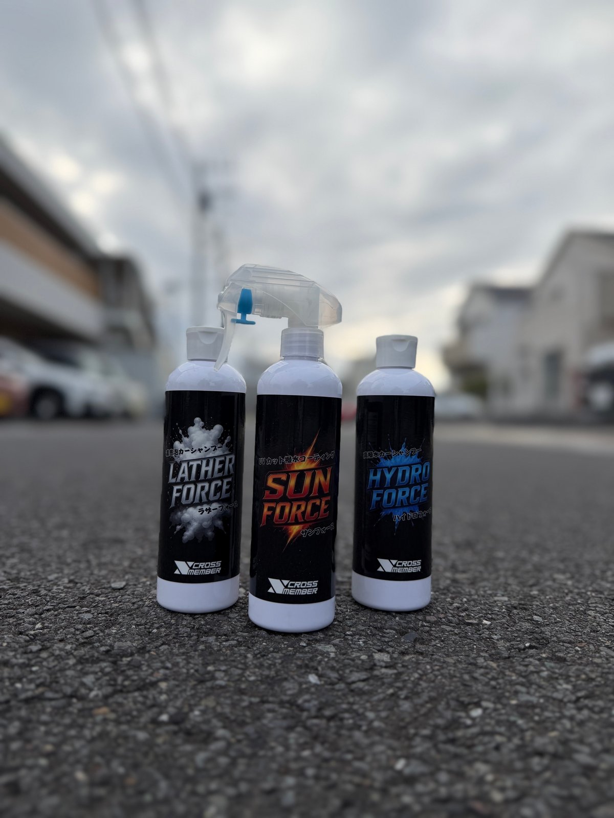 撥水カーシャンプー【HYDRO FORCE】 | CROSS MEMBER