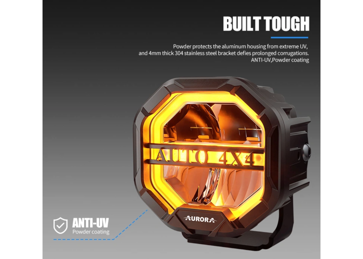 AURORA】デュアルデイライトヘックスポッドバー DUAL DRL HEX POD BAR