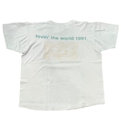 THE WONDER STUFF never loved elvis 1991 tour T-shirt