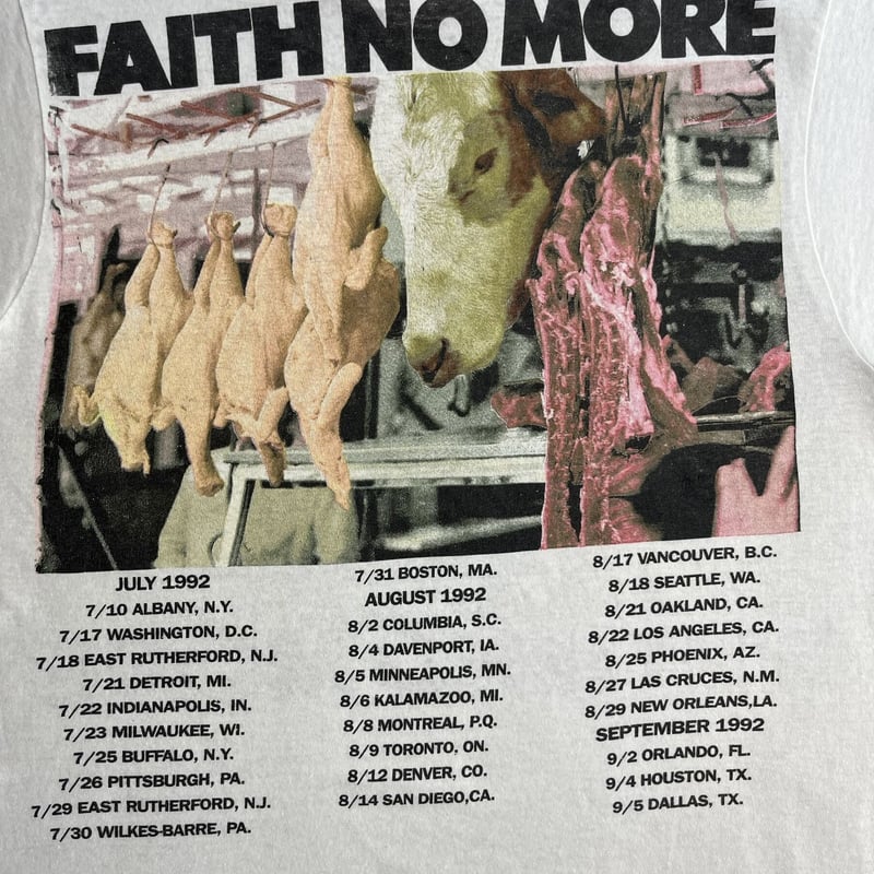 FAITH NO MORE T-shirt | DIRTY BOOTH