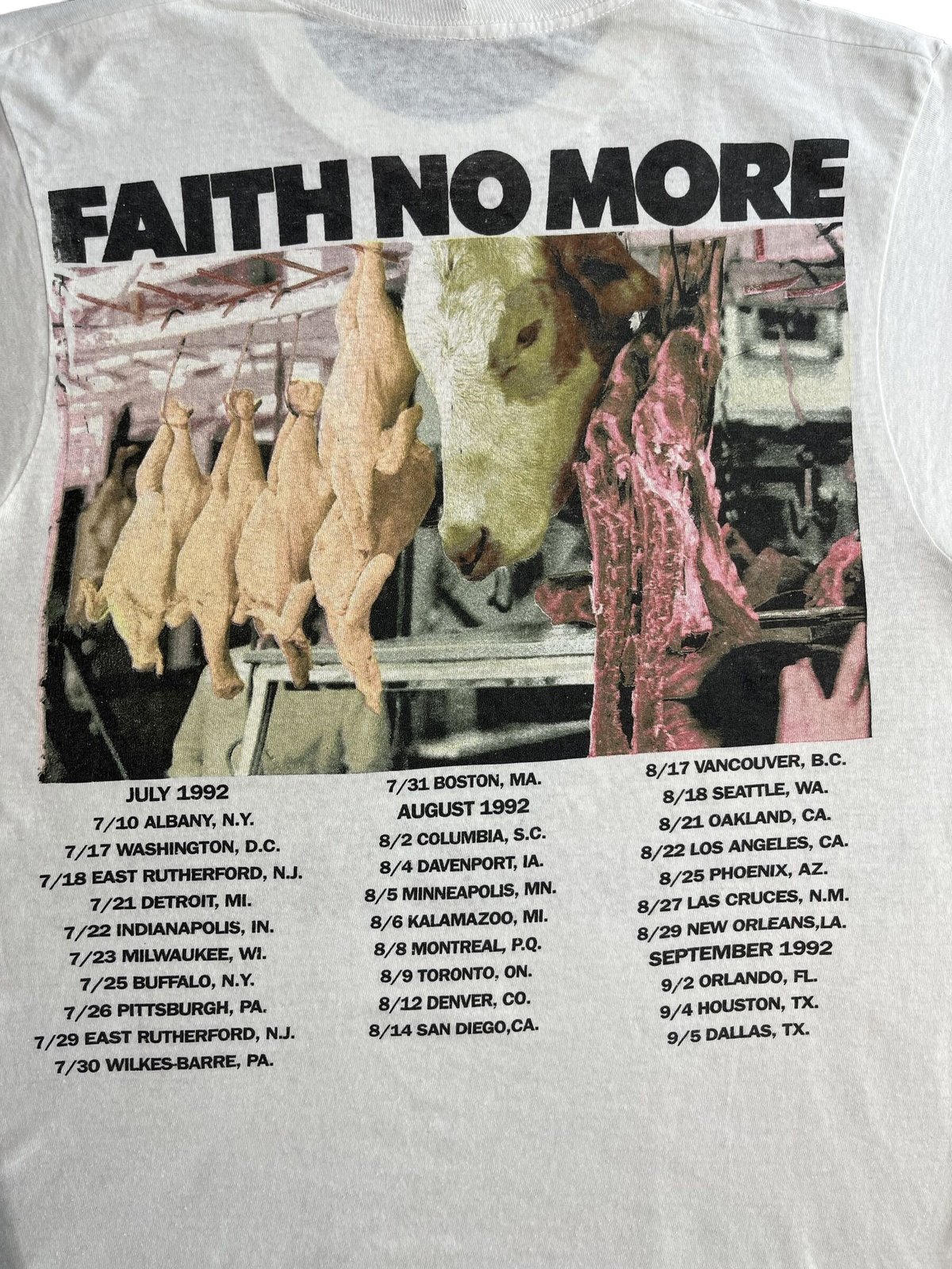 FAITH NO MORE T-shirt | DIRTY BOOTH
