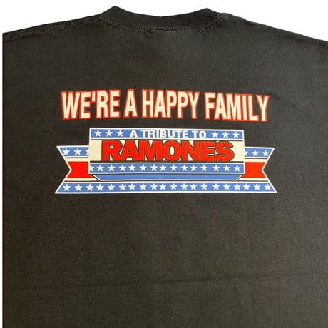 RAMONES WE'RE HAPPY FAMILY 2003 TRIBUTE T-shirt