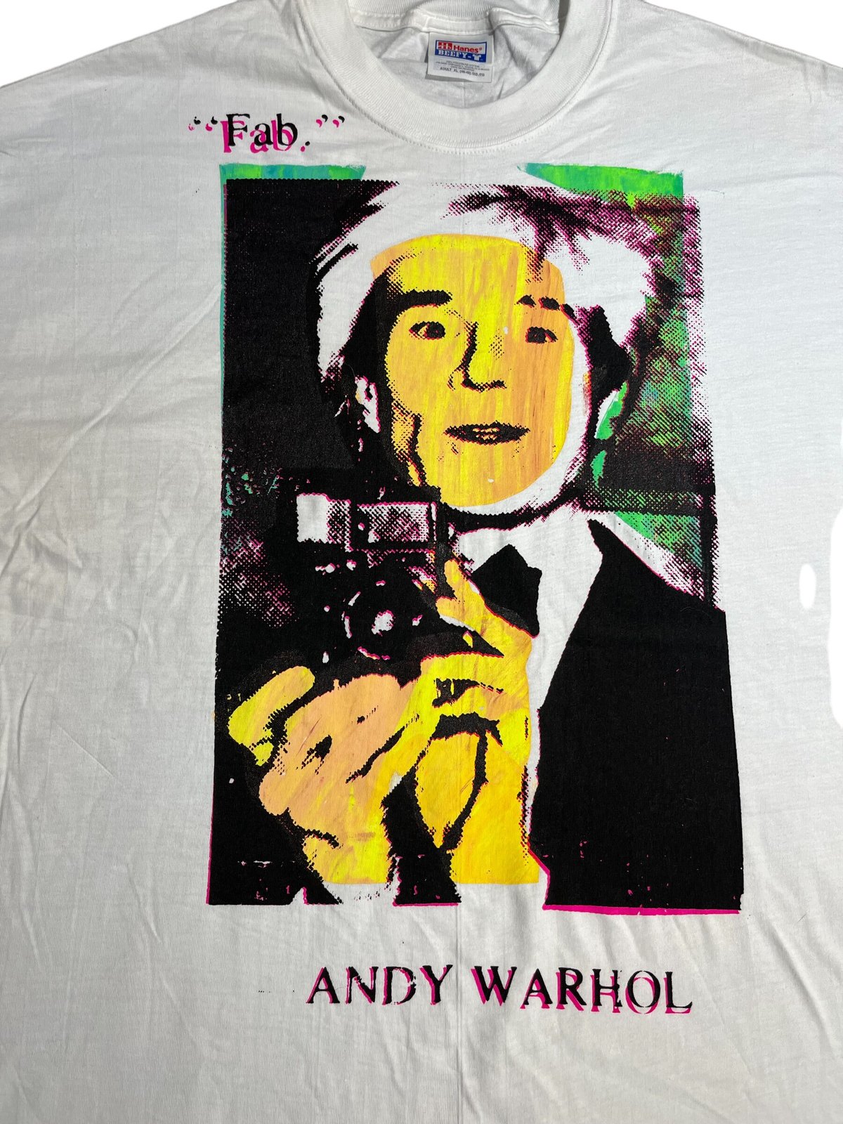DONROCK T-shirt ANDY WARHOL | DIRTY BOOTH