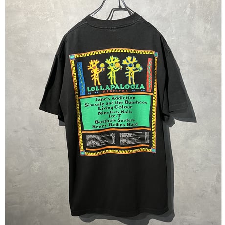 Jane's  Addiction LOLLAPALOOZA 1991 T-shirt bootleg