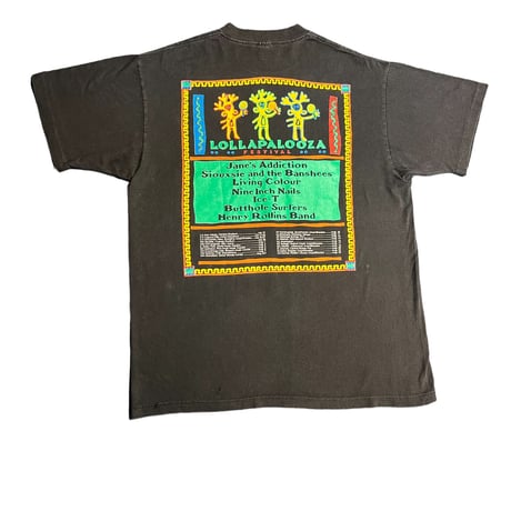 Jane's  Addiction LOLLAPALOOZA 1991 T-shirt bootleg