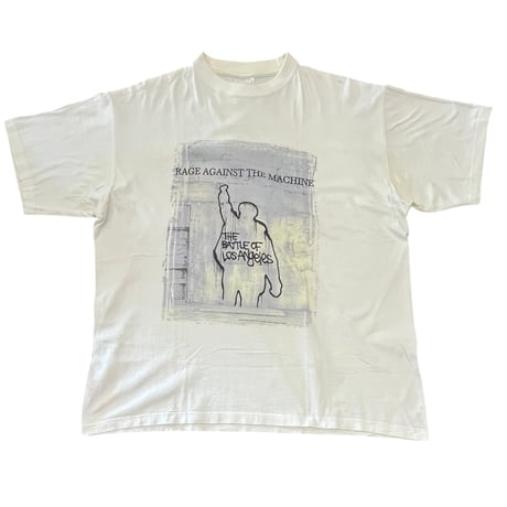 rage against the machine european tour THE BATTLE OF LOS ANGELS T-shirt