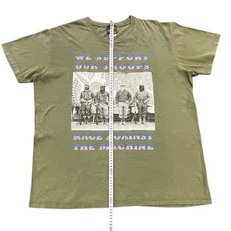 rage against the machine WE SUPPORT OUR TROOPS T-shirt