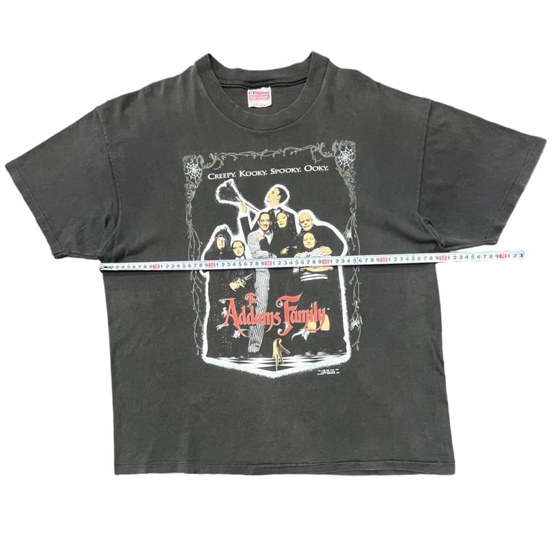 トップス 90s the addams family T-shirt XL THE ADDAMS FAMILY 1991 MOVIE T-shirt | DIRTY BOOTH