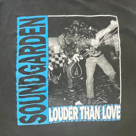SOUNDGARDEN LOUDER THAN LOVE 1990 TOUR  T-shirt