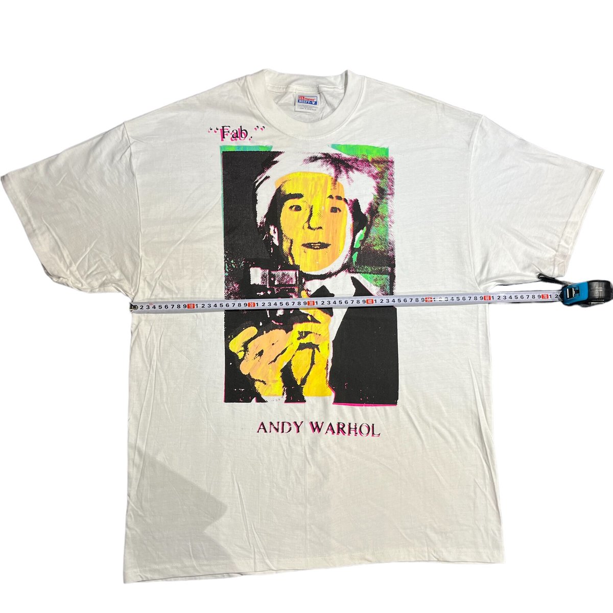 深瀬着用 90s Don Rock × Andy Warhol Tシャツ XL DONROCK T-shirt ANDY WARHOL | DIRTY BOOTH